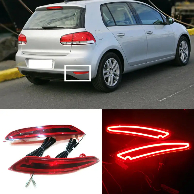 Задние противотуманные фары с указателями поворота для Volkswagen Golf (MK6) TSI TDI 2010 2014 2
