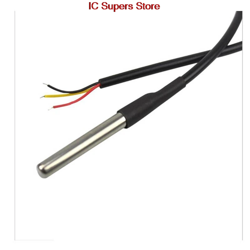 Датчик температуры DS1820 из нержавеющей стали водонепроницаемый датчик DS18b20 18B20