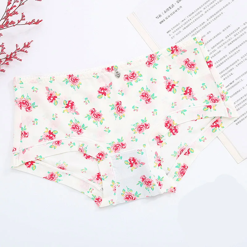 Женское нижнее белье сексуальные трусики с принтом из ледяного шелка 2018|ladies underwear