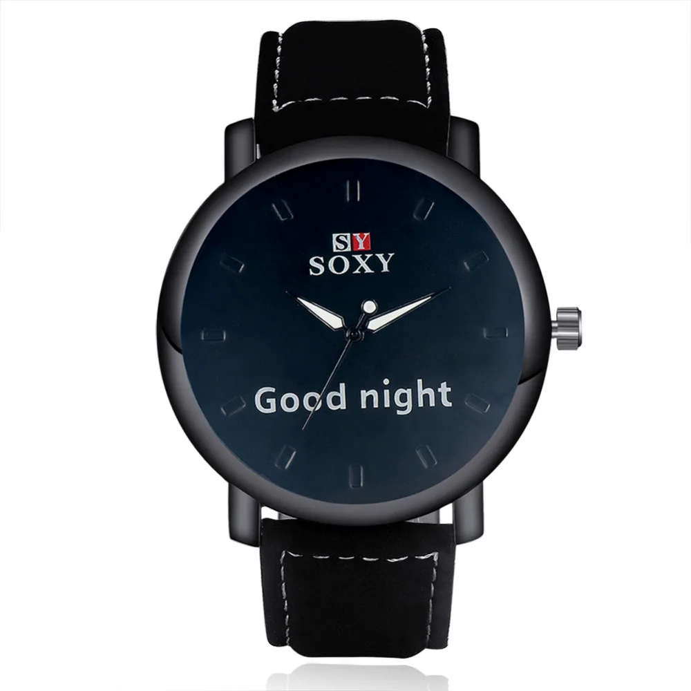 Часы SOXY мужские модные кварцевые с круглым циферблатом|wristwatch brand|wristwatch menswristwatches