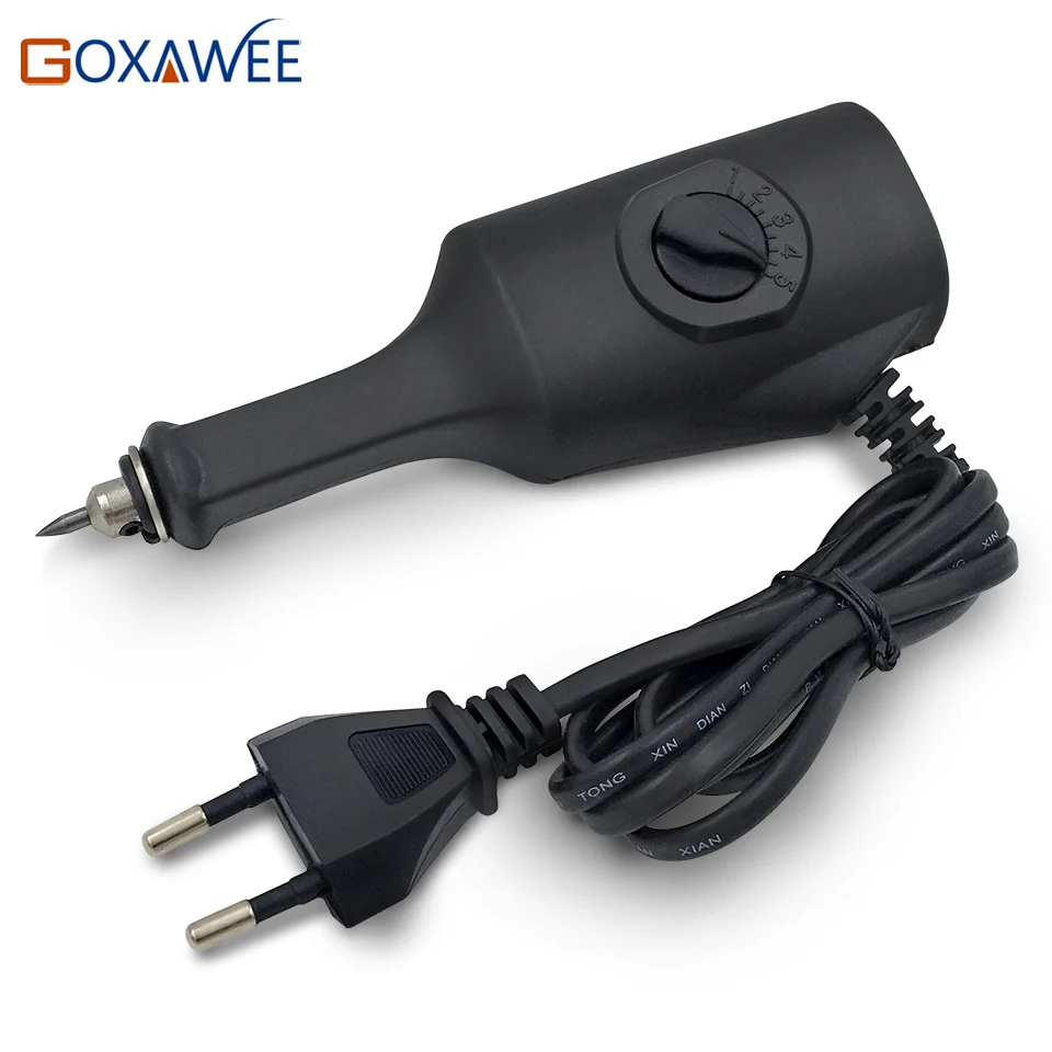 5 шт. твердосплавный гравер GOXAWEE наконечники для гравировки сверло электрической