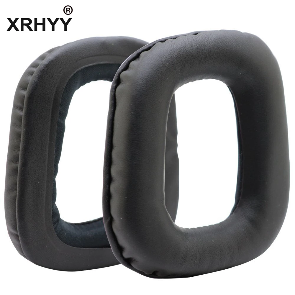 XRHYY черные Сменные амбушюры для наушников подушечки Logitech Беспроводная игровая