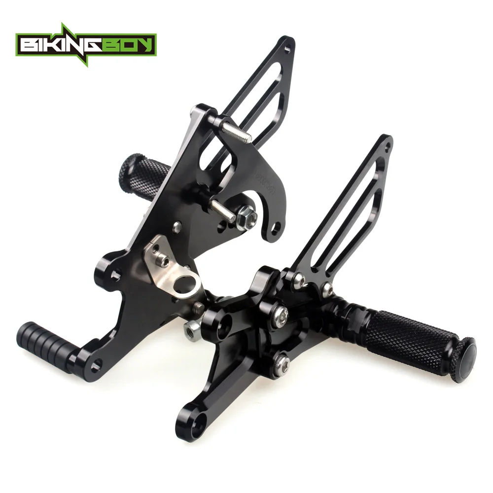 BIKINGBOY Регулируемый Новый ЧПУ Rearsets подножки подставки для ног Сзади наборы Honda