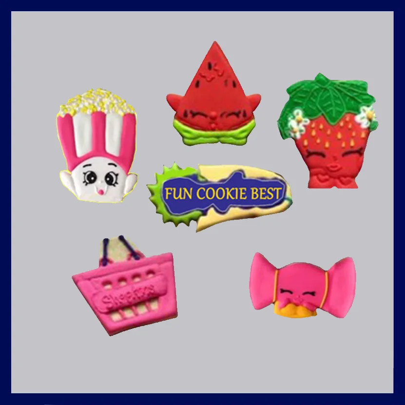 Cartoon character Strawber cookie cutters stainless steeel watermel prince cutter DIY cake tool Free shipping #CT947 | Дом и сад