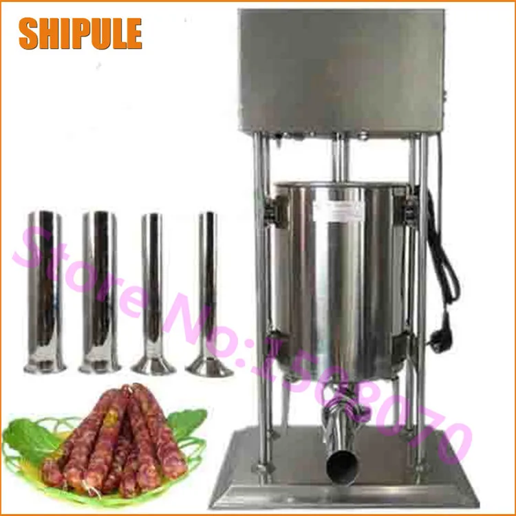 Электрическая вертикальная машина для розлива сосисок из нержавеющей стали