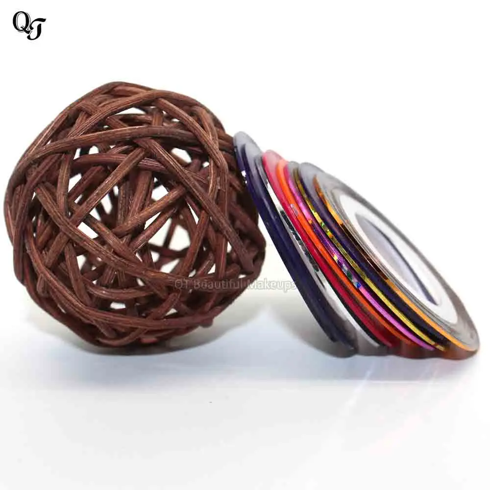 Новинка 23 Цвета на выбор рулоны для ногтей полоска украшения наклейка линии