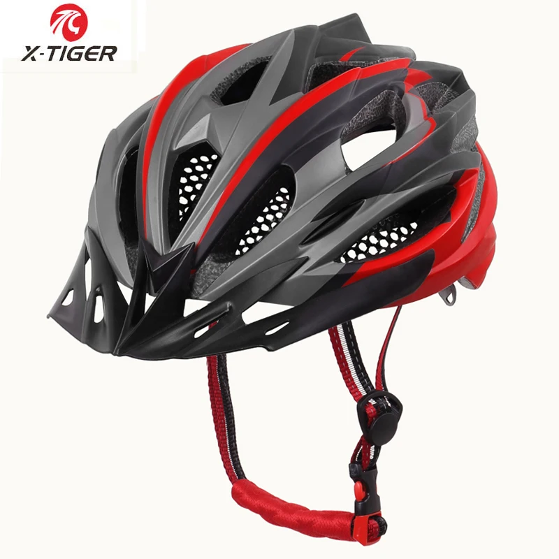 X-TIGER,, ультралегкий велосипедный шлем, литой, MTB, велосипедный шлем для горного велосипеда, защитный шлем, для улицы, для альпинизма, для мужчин и женщин - Цвет: X-TK-0505