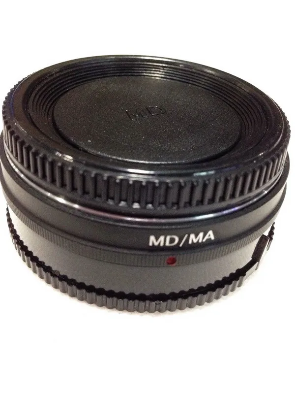Фирменная Новинка comlyo кольцо Объективы для фотоаппаратов адаптер Minolta MD MC объектива для Minolta MA Sony со стеклом(MD-MA)+ передние и задние крышки