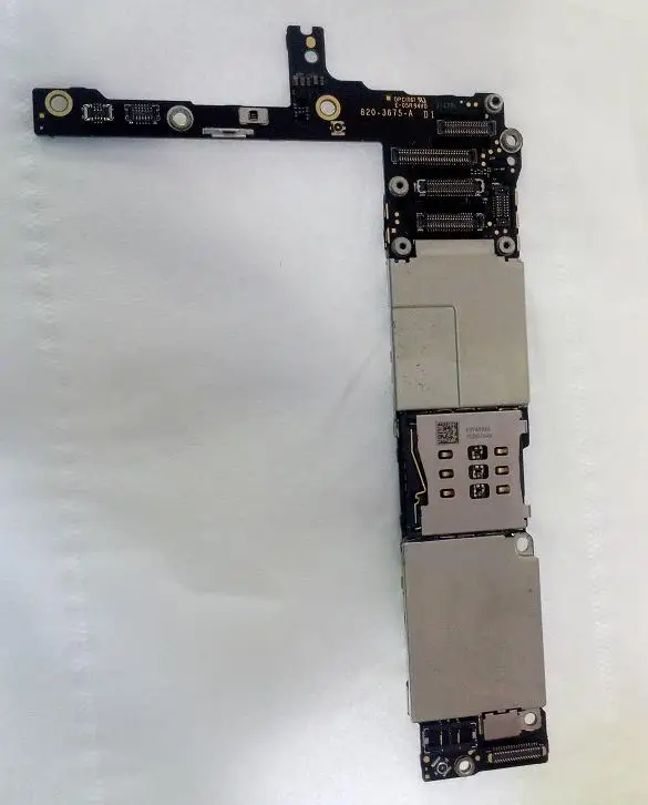 Оригинальная б/у материнская плата для iPhone 6 plus 6+ 6 p 6 plus 5,", не работает Материнская плата, материнская плата имеет все запасные части