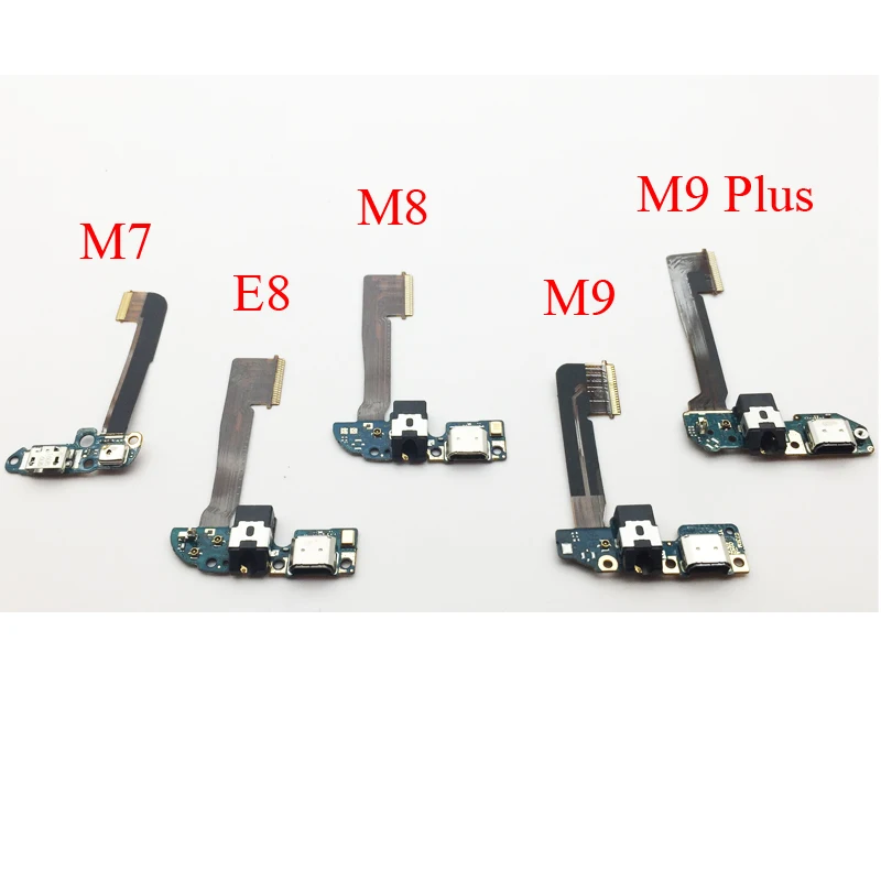 USB микро док-станция зарядное устройство зарядный порт разъем микрофонная плата Flex для htc One M7 M8 E8 Dual M9 Plus M9+ M10 10