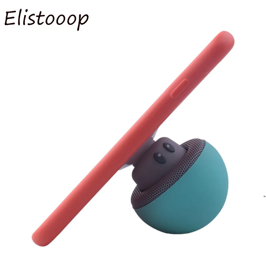 Мультфильм Гриб беспроводной bluetooth динамик водостойкая присоска Мини bluetooth динамик аудио открытый портативный кронштейн