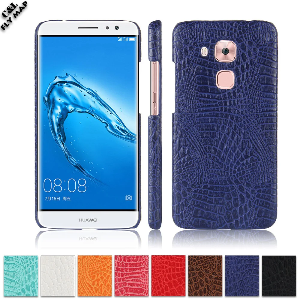 Крокодиловый Чехол для Huawei Nova Plus MLA-L03 MLA-L12 MLA-L11 Жесткий ПК Защитный чехол телефона