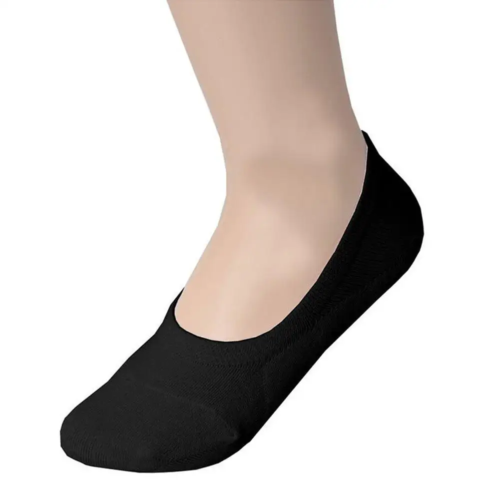 3 Pairs Men Socks Comfortable loafer Boat Liner Low Cut Hidden Black + White Grey Invisible Shallow mouth socks | Мужская одежда