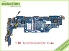NOKOTION VCUAA LA-9161P MB K000136090 для toshiba satellite U940 U945 материнская плата HD4000 SR0N8 I5-3317U GeForce GT630M