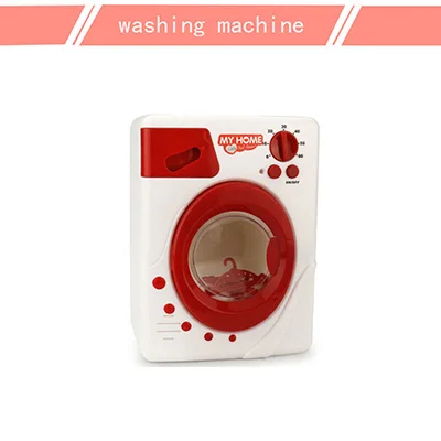 washing machine 1 шт./12 шт./компл. preteng игровой набор рисоварка и вода и тостер и стиральная машина уборка пылесос детские игрушки - Цвет: washing machine