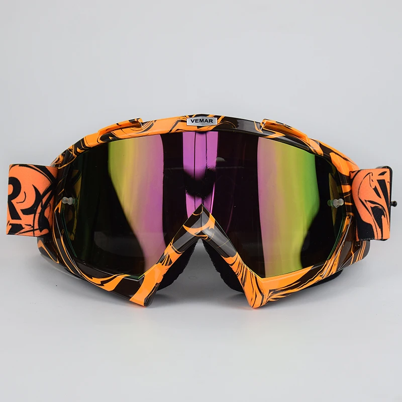 

New Arrived Motorcycle Helmet Goggles Yellow MX MTB Off Road Windproof Dirt Bike Goggles Moto Motocross Gafas Racing Glass