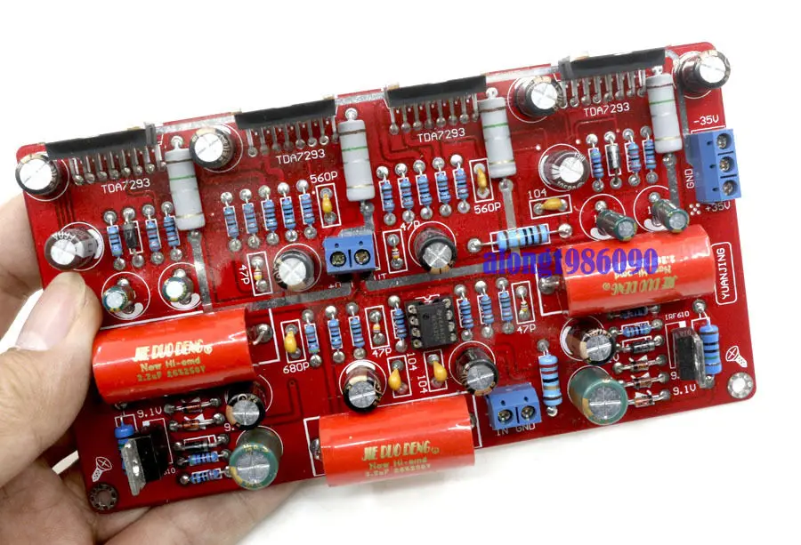 TDA7293 параллельный BTL моно усилитель мощности Borad 350W Amp Board | Электроника