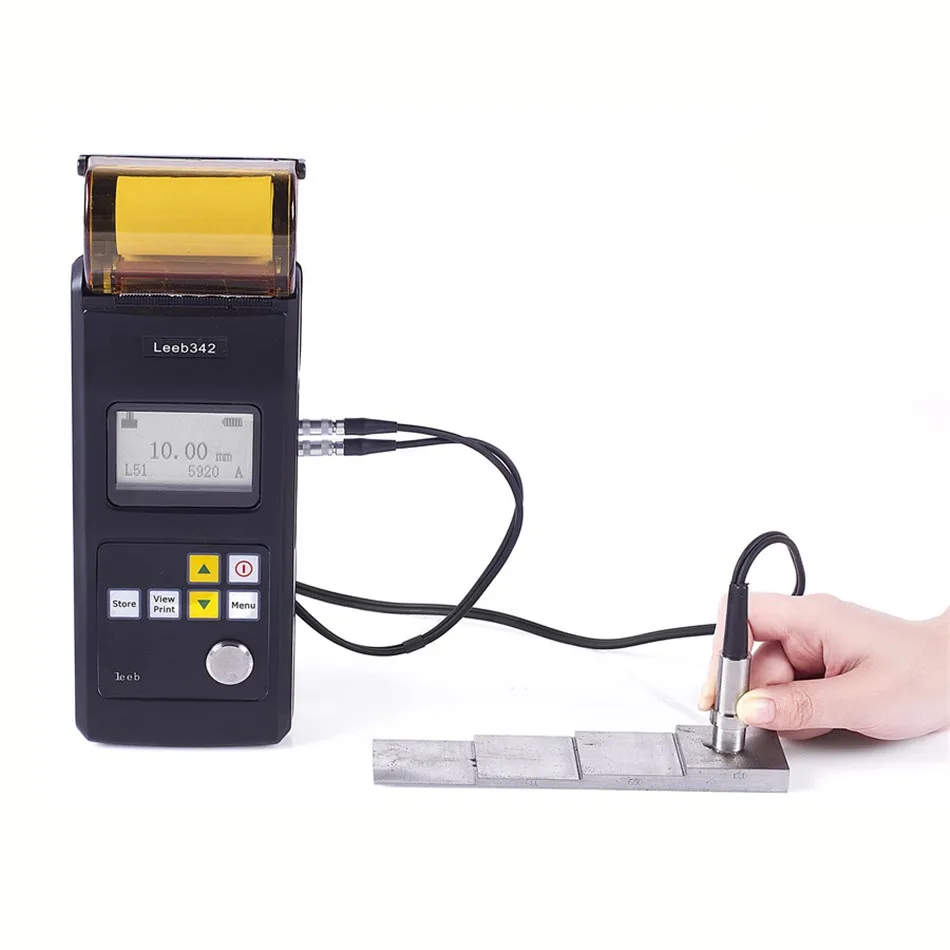 Leeb342 Ultrasonic Thickness Gauge Meter For Steel Cast Iron Aluminum Copper Plastic Ceramic Glass | Инструменты