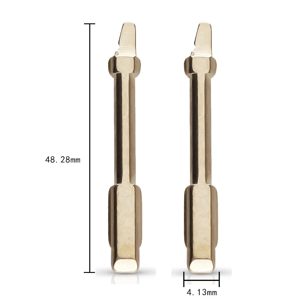 KEYYOU металлический пустой некроеный флип Оригинальное автомобильное полотно