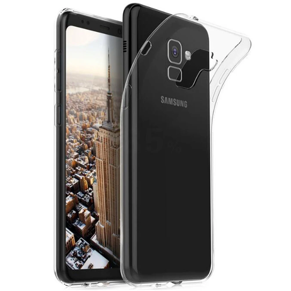 Ультратонкий Прозрачный глянцевый тонкий Ударопрочный силиконовый чехол для