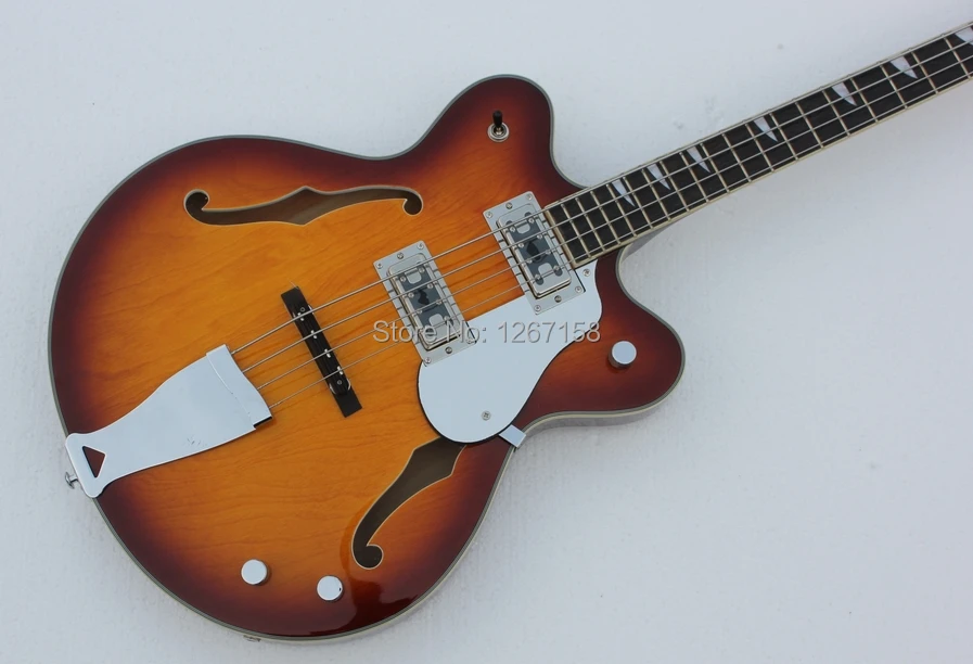 2017 Новый стиль Высокое качество ручной работы полый корпус 4 струнная F 335 ДЖАЗ