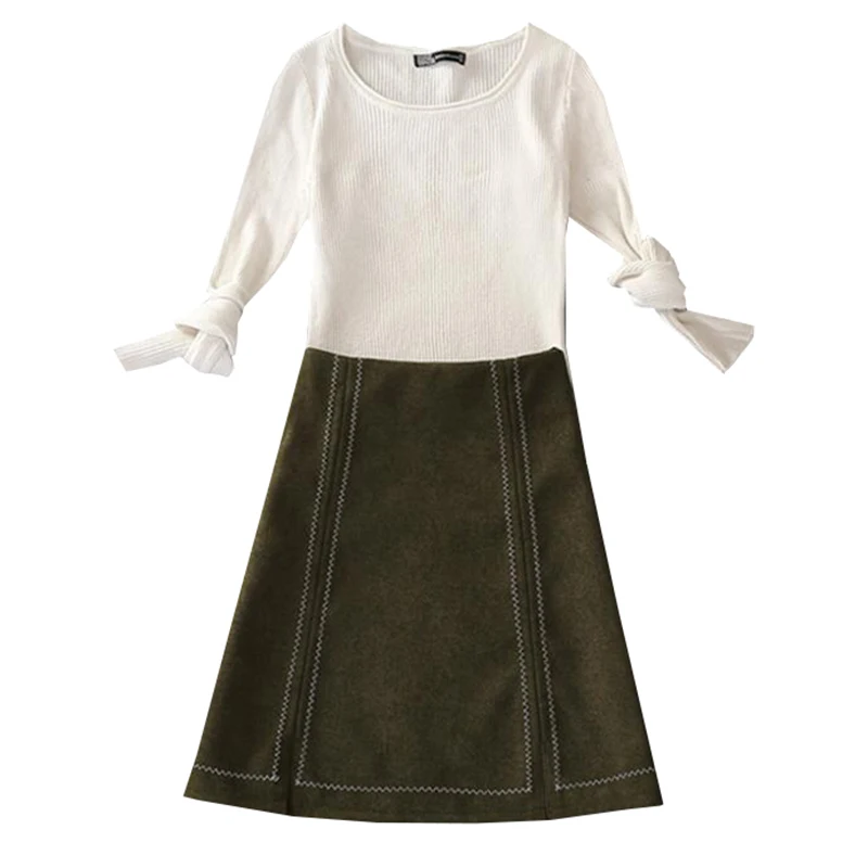 2018 Новая летняя Осенняя стильная Сексуальная Вельветовая юбка женская