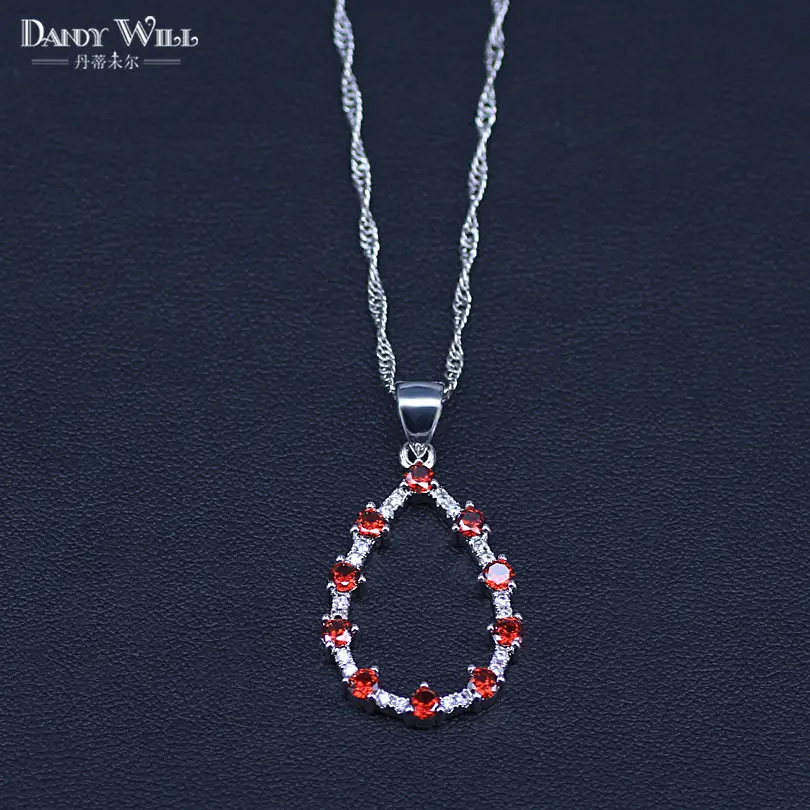 Женский комплект украшений набор из сережек Кулонов браслетов и ожерелья