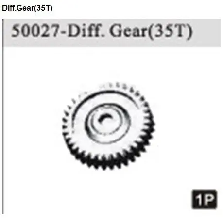 50027 Diff.Gear(35T) 1/5 бензиновый внедорожник/внедорожник автозапчасти 94050/94051/94052/94053|car