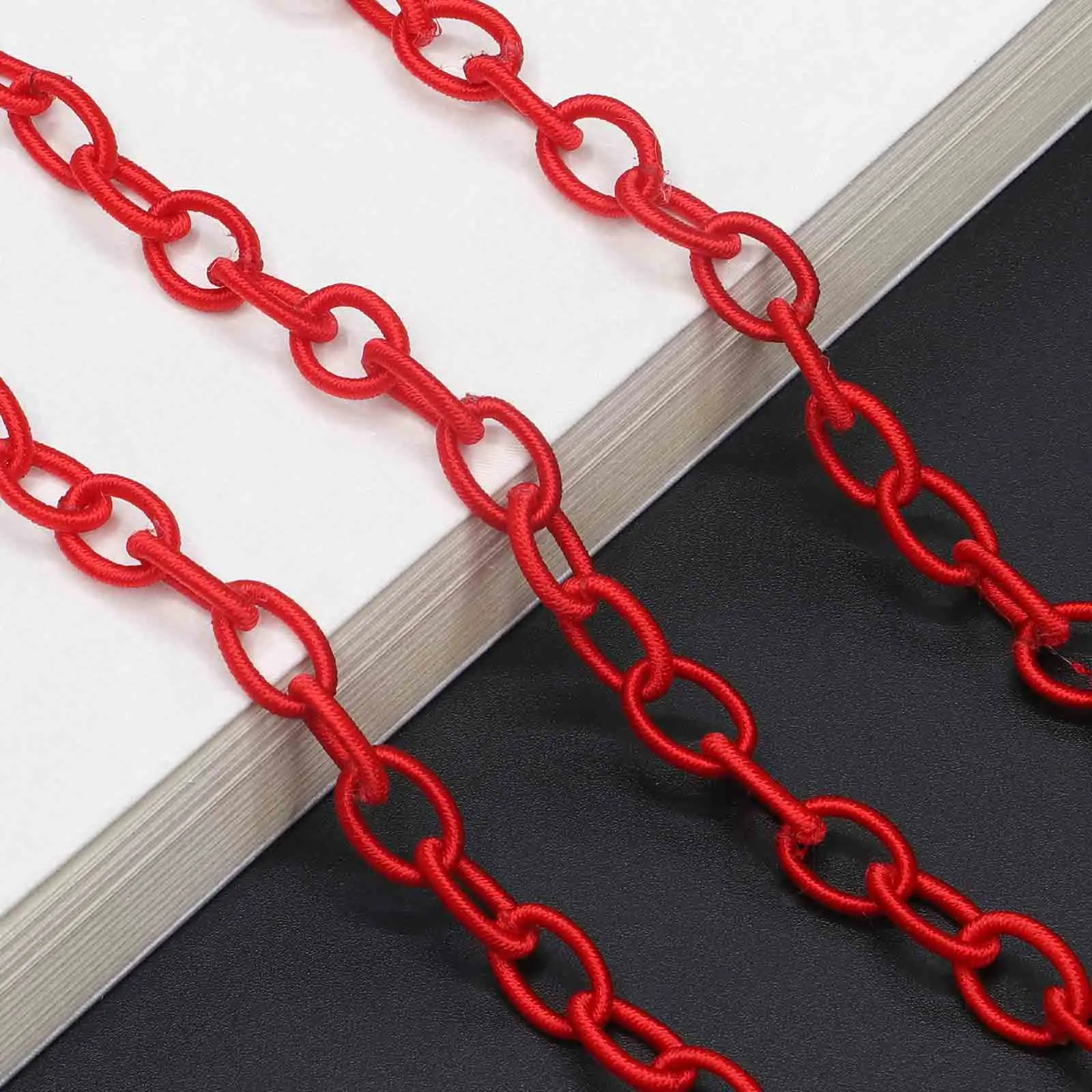 Red Красочные студенческие очки держатель цепи шеи шнур ремень веревка спортивный ремешок шнур держатель для влюбленных глаз аксессуары - Цвет: Red