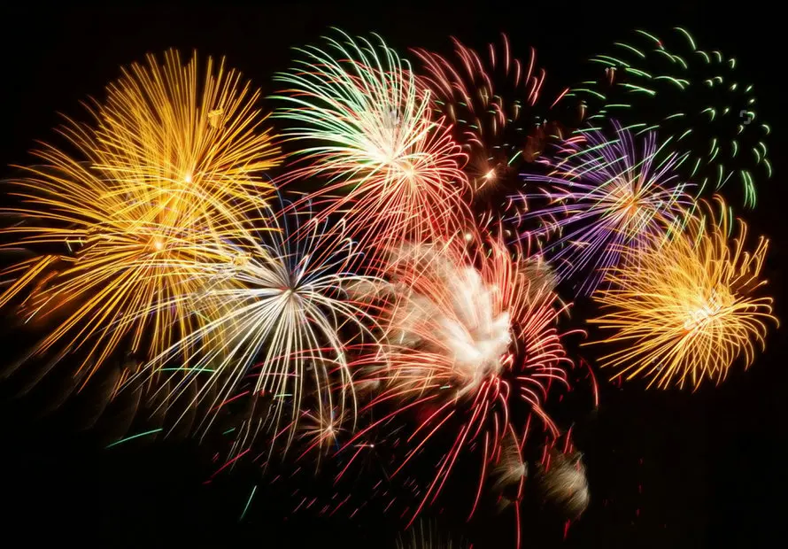 

Фон для фотографирования свадьбы с изображением фейерверка ночного неба из полиэстера или винила Высококачественная Компьютерная печать ...