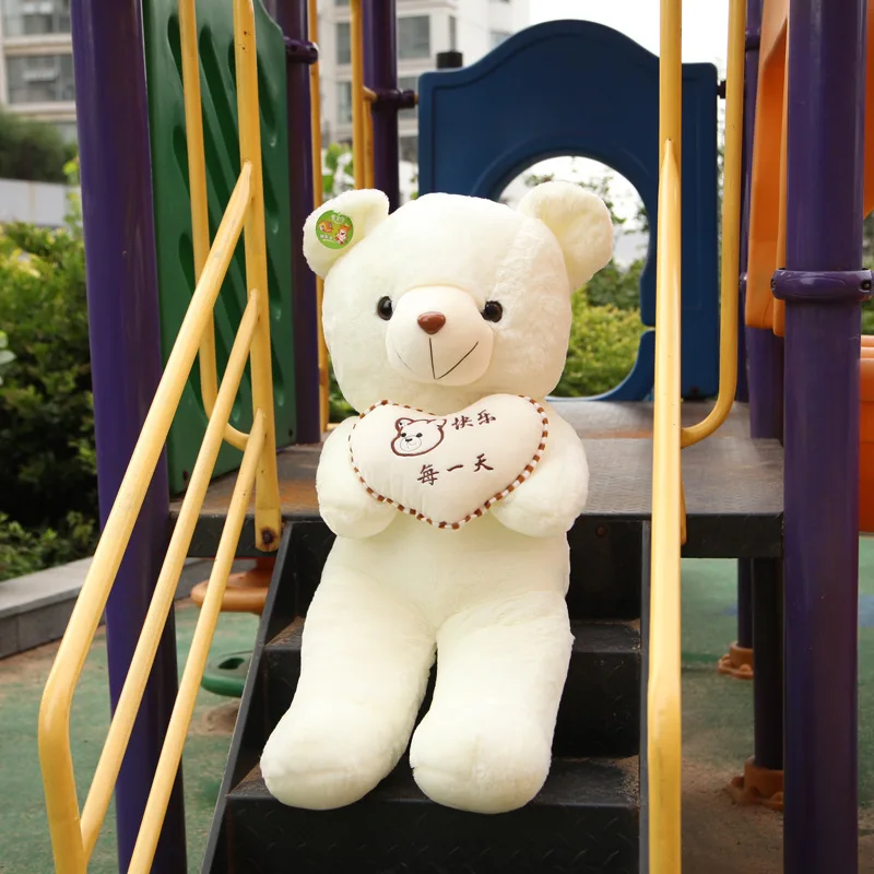 Наполнитель игрушка обнимается сердце подушка плюшевый мишка с китайскими