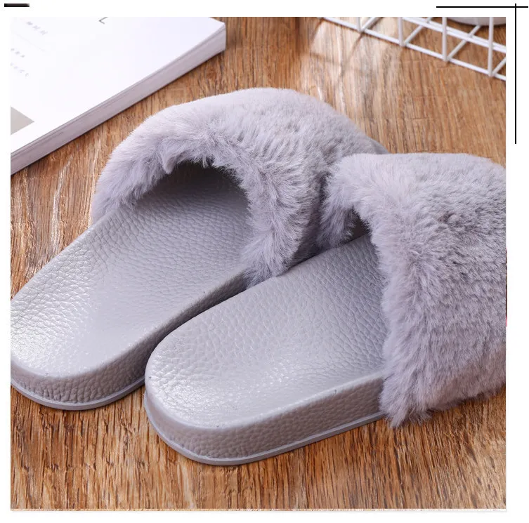 Домашние плюшевые тапочки 2020 Сезон весна осень Женская повседневная обувь