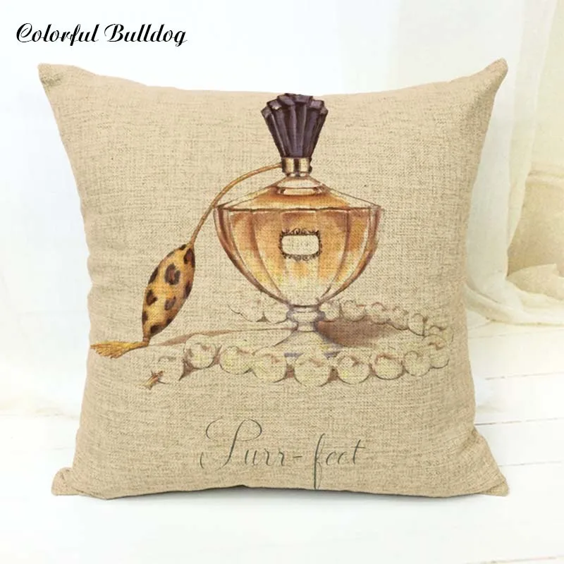 Простой Бикини Макияж Красота высокий каблук наволочка Готический 17*17 без