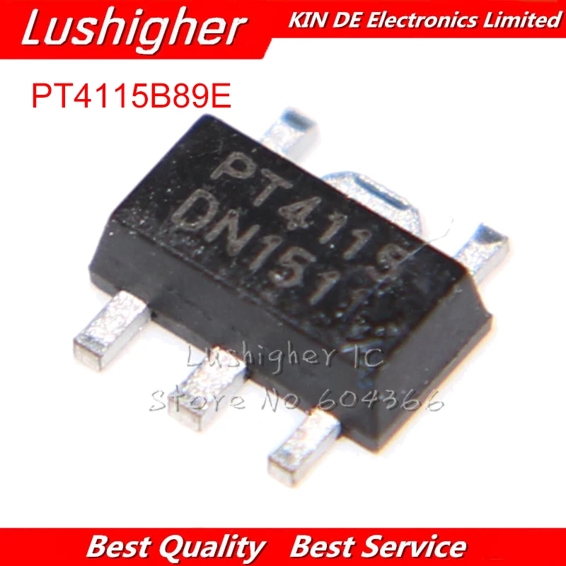 

100pcs PT4115B89E SOT89-5 PT4115 SOT SMD
