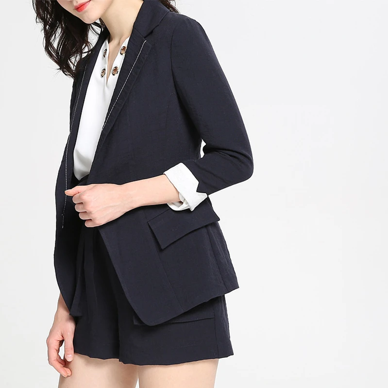 BabYoung/тонкие женские блейзеры повседневный пиджак в деловом стиле белый костюм с