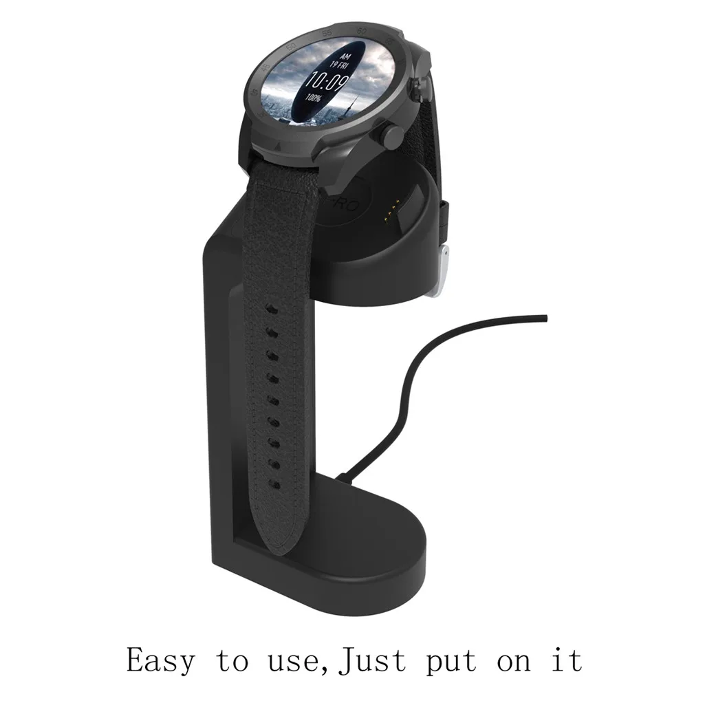 Smart Charger For Ticwatch Pro Accessories Watch Charging Dock Compatible Charge Stand l1204#2 | Электроника
