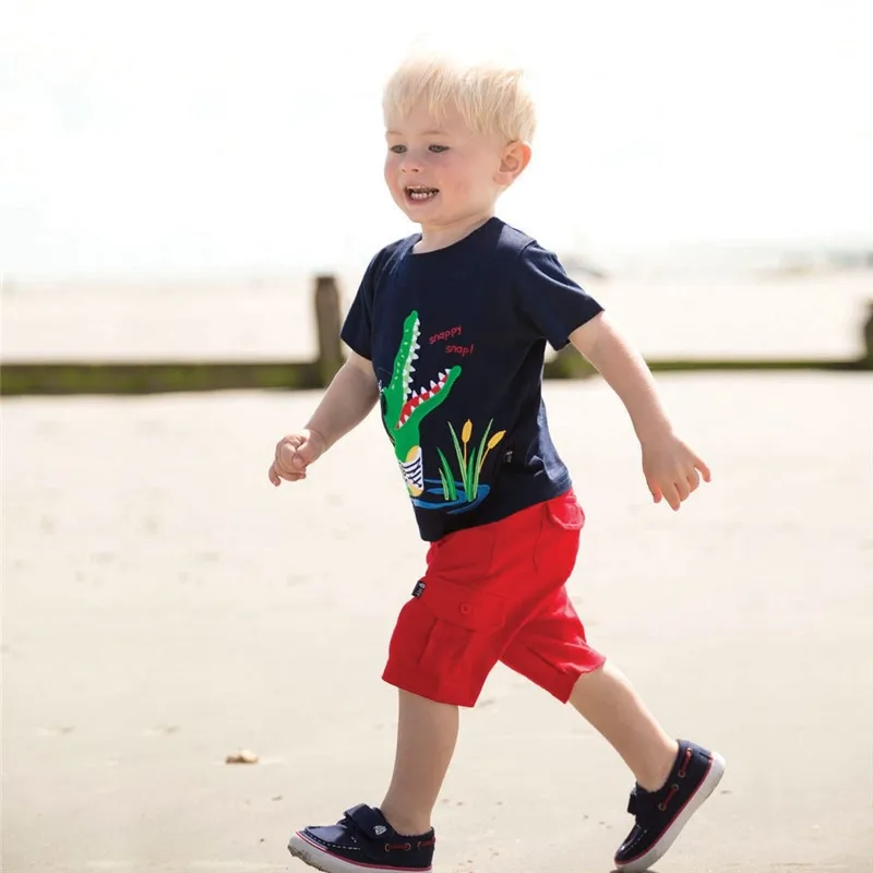 Футболки новый дизайн для маленьких мальчиков милые футболки с героями