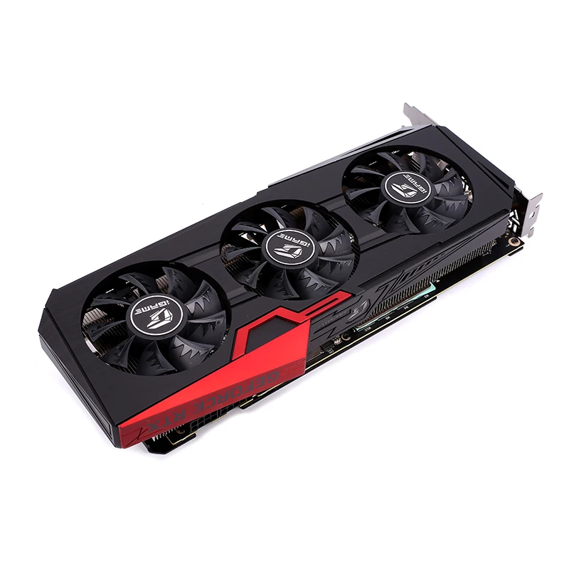 Цветная графическая карта Nvidia iGame GeForce RTX 2070 Ultra OC 8 Гб GDDR6 256 бит 1620 МГц видеокарта