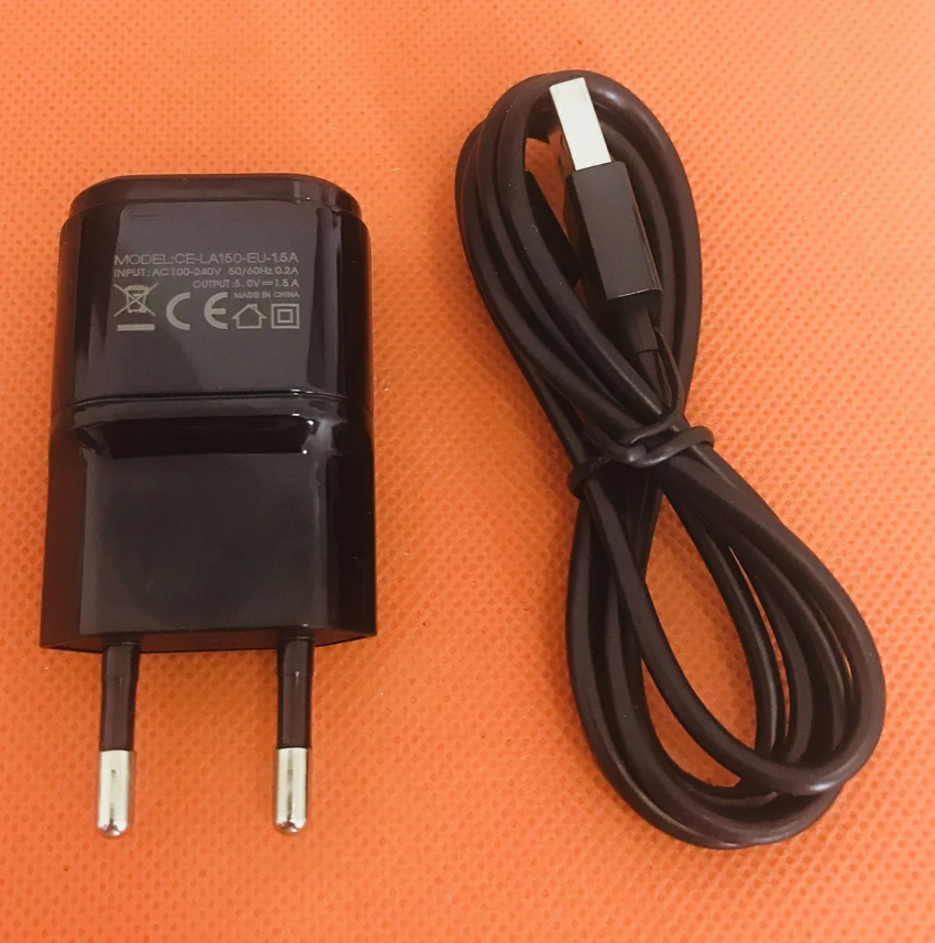 Оригинальное зарядное устройство для путешествий адаптер + USB кабель Leagoo Lead7 Lead 7