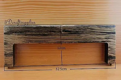 Деревянная рамка под кошелек 12 3/4 дюйма x 4 (товары для изготовления кошельков) M13