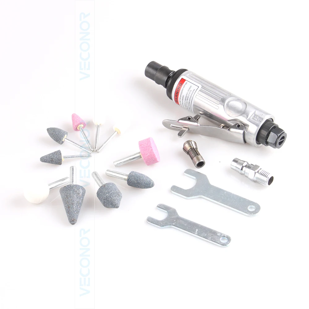 1/4 &quotВоздушный Пневматический Цанговая Комплект полировщик очистки отрезать