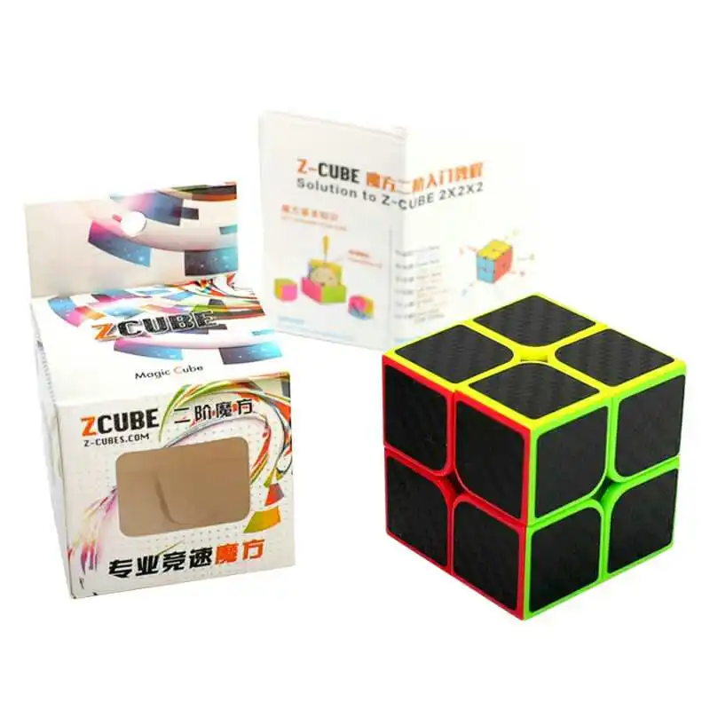 ZCUBE 7 видов наклеек из углеродного волокна скоростные Волшебные кубики