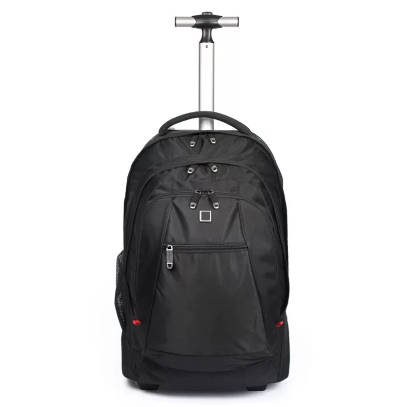 Swiss brand trolley suitcase bag multifunction backpack business trolley bag student dual-use trolley travel rolling luggage