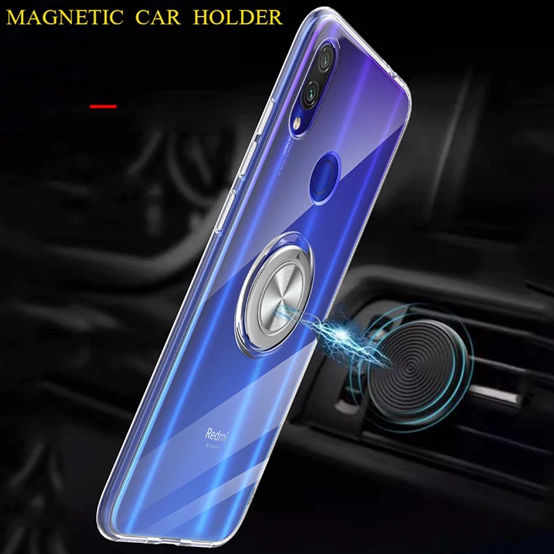 360 металлический магнитный чехол для Xiaomi 8 9 mi8lite mi9lite mi8discovery прозрачный мягкий