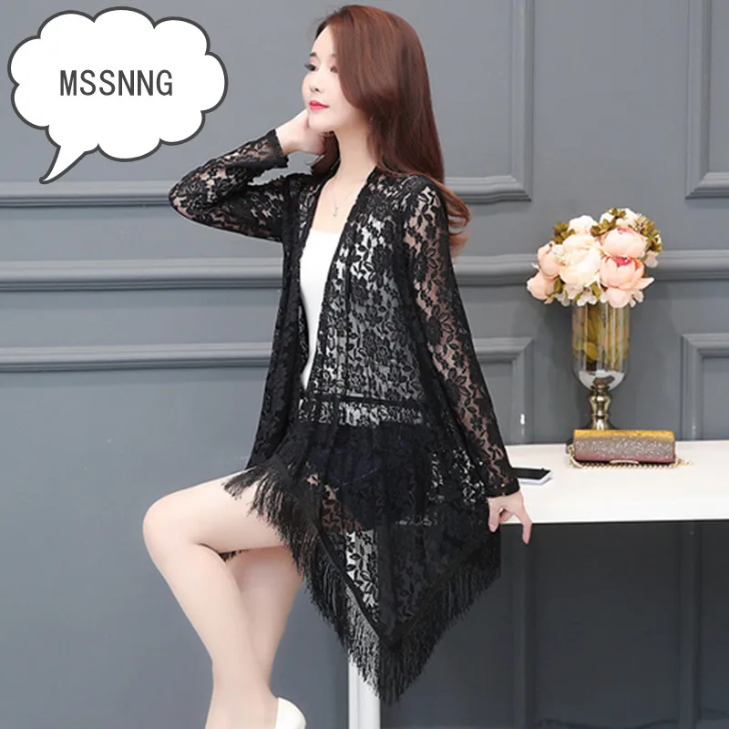 2019 Spring And Summer Coat National Wind Positioning FLower Shawl Print Loose Outside Cloak Plus Fat Large Size MM Cardigan |