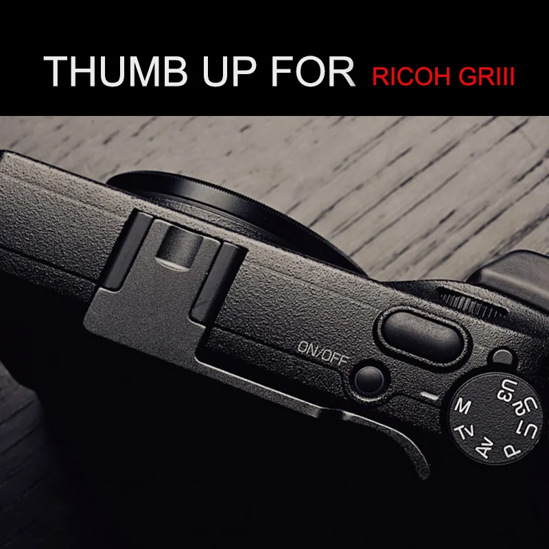 Алюминиевая ручка для большого пальца подставка RICOH GR III 3 GR3 чехол горячего