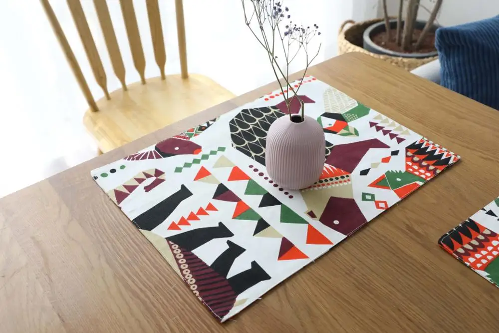 Nodic мультфильм с рисунком медведя настольный бегун флаг современный ТВ шкаф Мода