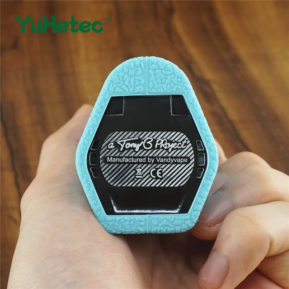 

1PCS YEHETEC Silicone Protective Gel Skin Case Cover for Vandy vape Pulse Dual Mod