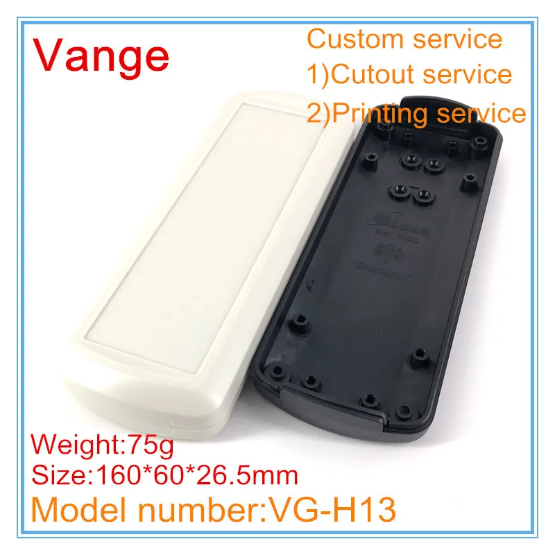 1шт/лот электроника на заказ корпусы 160*60*26.5мм портативный пластиковый инструмент из АБС для проекта системы управления.