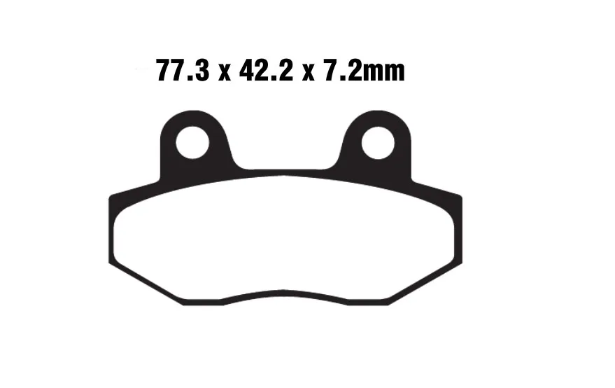 Мотоциклы Тормозные Колодки Для SACHS Madass 125 2005 Передние Задние Тормоза дисковые